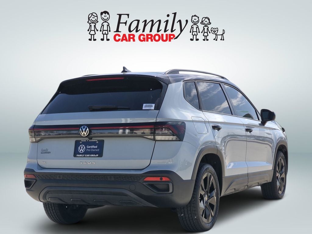 2025 Volkswagen Taos 1.5T SE Black