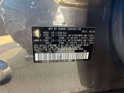 2020 Subaru Outback Limited