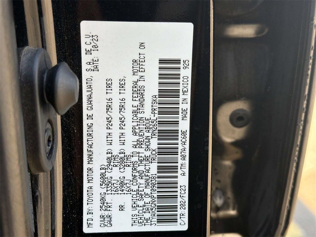 2023 Toyota Tacoma SR