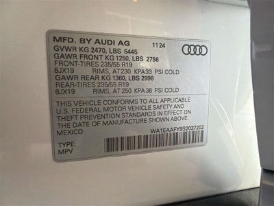 2025 Audi Q5 45 S line Premium Plus quattro