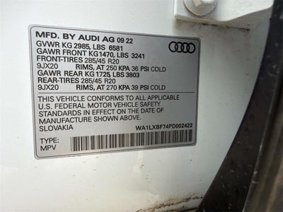 2023 Audi Q7 55 Premium Plus quattro