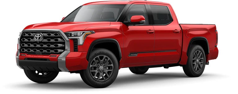 2022 Toyota Tundra in Platinum Supersonic Red | Family Toyota of Arlington in Arlington TX