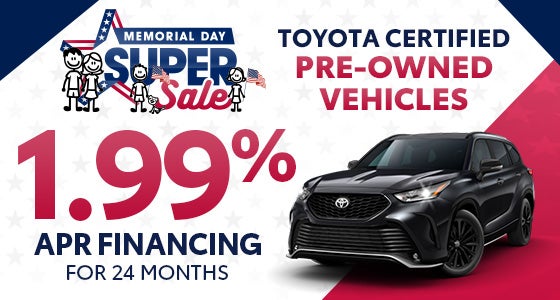 Toyota Pre-Owned Car Specials | Toyota dealer in Arlington TX | Shop ...