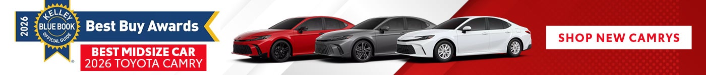 2026 Toyota Camry Best Midsize Cars 