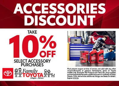 Toyota Service & Parts Specials in Arlington | Family Toyota of Arlington
