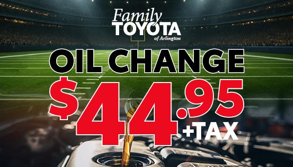 Family Toyota of Arlington Oil Change